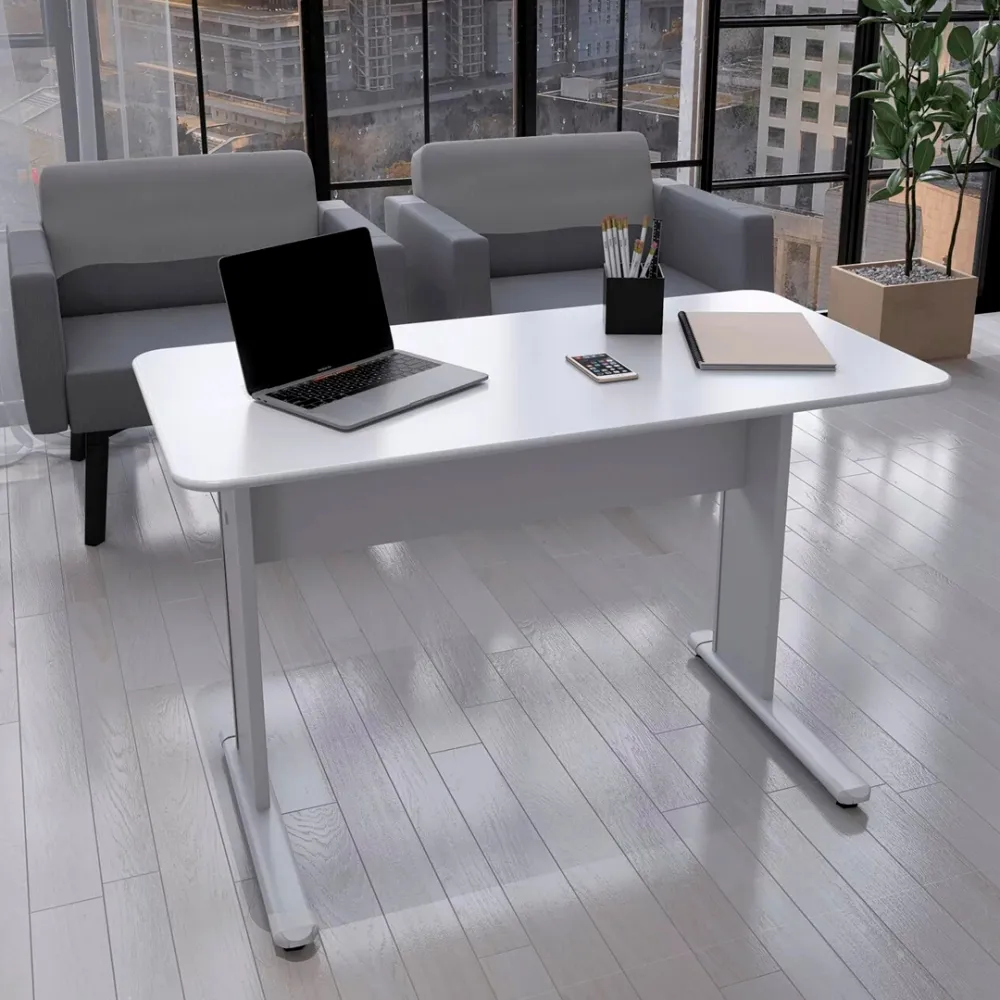 Mesa Reta Executiva Diversas Cores