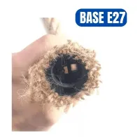 Pendente Corda E27 Retro Rústico Vintage Decorativo - Foto 5