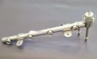 Flauta Alojamento dos Bicos Injetor com Regulador de Pressão Corsa 1.0 1.6 1996 1997 1998 1999 2000  93338456