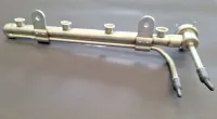 Flauta Alojamento dos Bicos Injetor com Regulador de Pressão Corsa 1.0 1.6 1996 1997 1998 1999 2000  93338456 - Foto 3