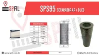 Separador Ar / Óleo  SPS95