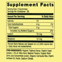 Melatonina Spring Valley 12mg C/60 Sleep Gummy Sabor Blueberry Importado - Foto 3