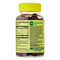 Melatonina Spring Valley 12mg C/60 Sleep Gummy Sabor Blueberry Importado - Foto 6