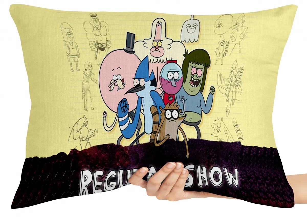 Capa de Almofada ou Travesseiro Apenas um show rabiscos Imagem