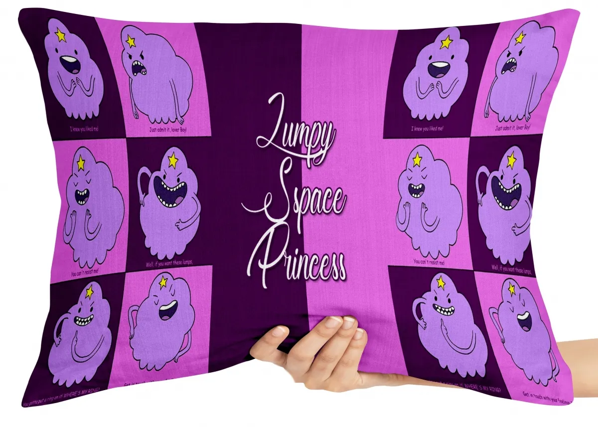 Capa de Almofada ou Travesseiro Princesa Caroço aventura Imagem