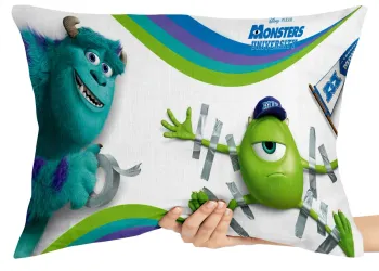 Capa de Almofada ou Travesseiro Monstros SA
