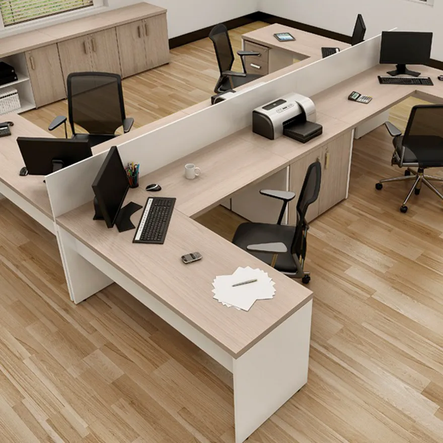 Mesa Estendida com Divisória