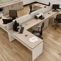 Mesa Estendida com Divisória