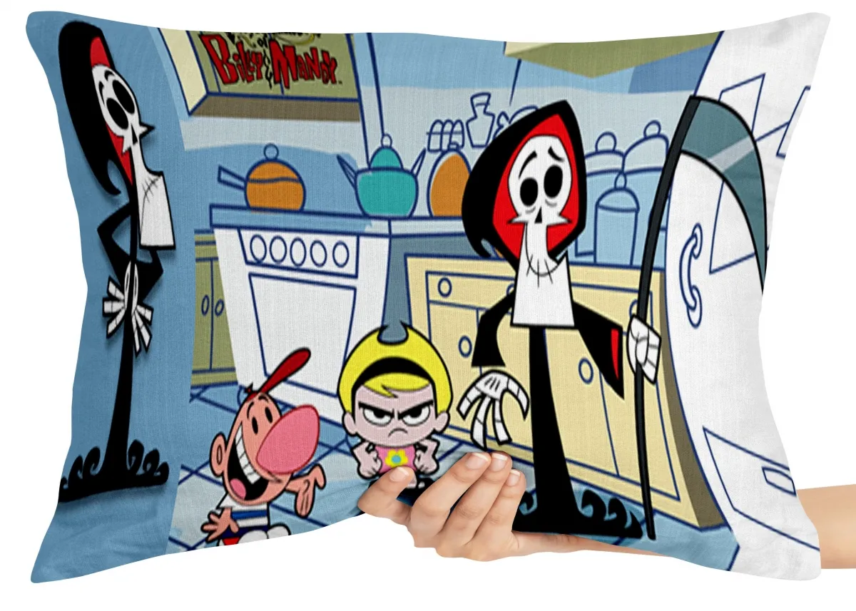 Capa de Almofada ou Travesseiro Puro Osso desenho anjo morte Imagem