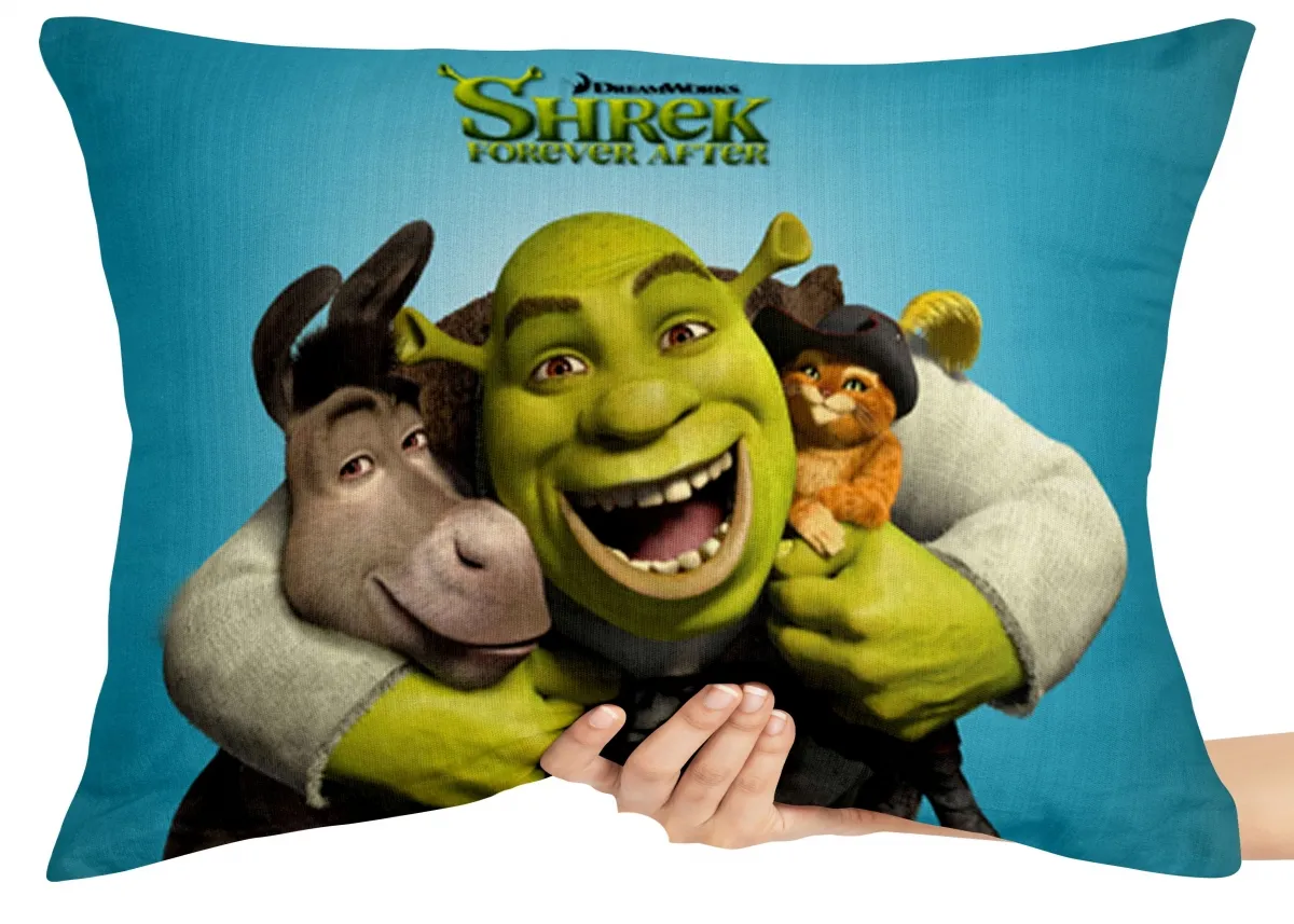Capa de Almofada ou Travesseiro Shrek