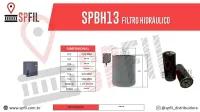  Filtro Hidráulico SPBH13