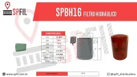  Filtro Hidráulico SPBH16