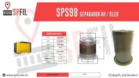Separador Ar / Óleo  SPS98