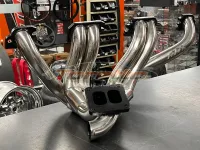 Coletor de Escape Turbo Opala 6Cil Inox Dobrado - Asafe  - Turbo para cima - Foto 3