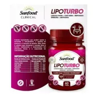 Lipoturbo 1000mg 60 Cápsulas Sunfood Termogenico emagrecedor - Foto 2