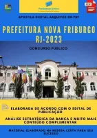 Apostila Pref Nova Friburgo RJ Terapeuta Ocupacional 2023