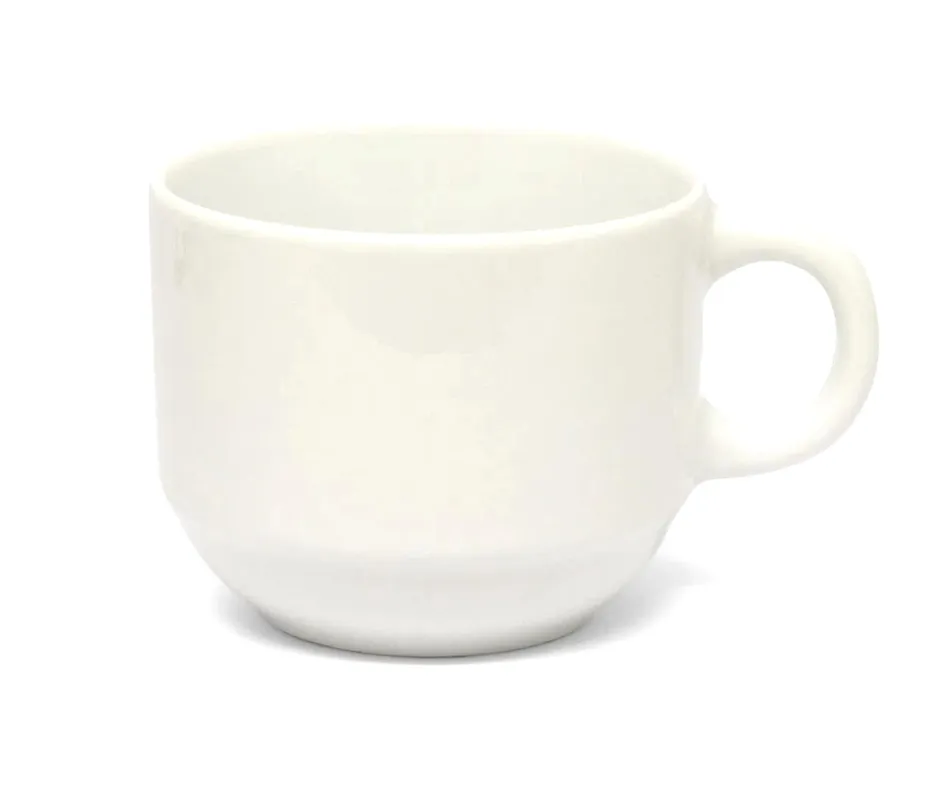  XICARA  DE PORCELANA BRANCA PARA SUBLIMAÇÃO (NÃO ACOMPANHA PIRES)  180 ML