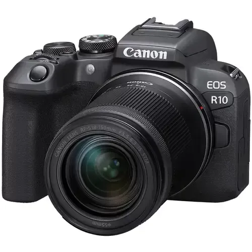 Câmera Canon EOS R10 Mirrorless + Lente RF-S 18-150mm f/3.5-6.3 IS STM
