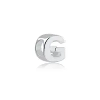Berloque de Prata 950 - Letra G -  251629