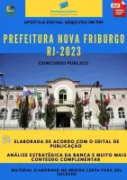 Apostila Pref Nova Friburgo RJ Pedagogo 2023