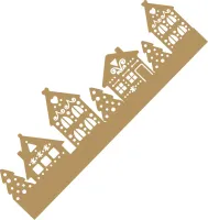 NT-017 1un. - Aplique Decorativo MDF 