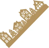 NT-018 1un. - Aplique Decorativo MDF 