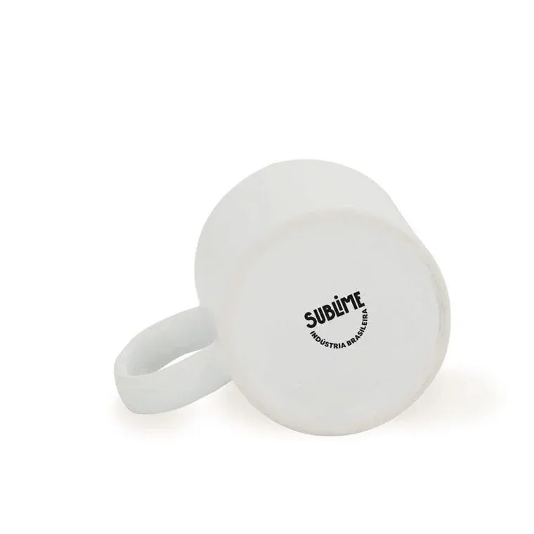 Caneca Sublimática Branca (NACIONAL SUBLIME) Imagem