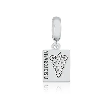 Berloque de Prata 950 -  Fisioterapia -  251106 Imagem