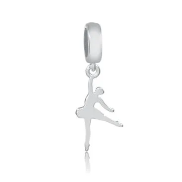 Berloque de Prata 950 -  Bailarina -  250120