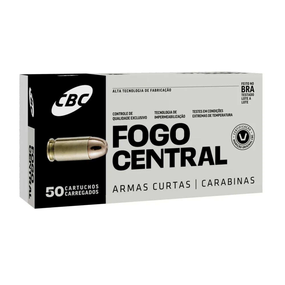 MUNIÇÃO CAL. 45 AUTO CBC TREINA 230gr