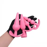 PLUG ANAL - KIT COM 4 UNIDADES EM SILICONE - Foto 2
