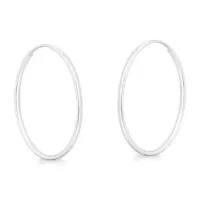 Brinco de prata  950 argola - 260704