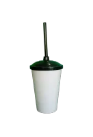 ATACADO  COPO EUPHORIA BABY BRANCO  C/ CANUDO E TAMPA 380ML - Foto 3