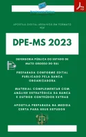 Apostila DPE MS Direito Prova 2023