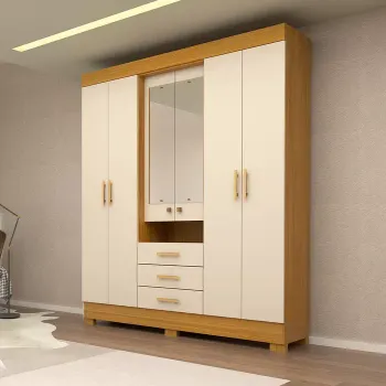 Guarda Roupa Débora 06 portas 100% MDF  ACP