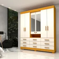 Guarda Roupa Débora 06 portas e 09 Gavetas 100% MDF  ACP