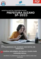 Apostila Prefeitura Suzano SP Médico Pneumologista 2023