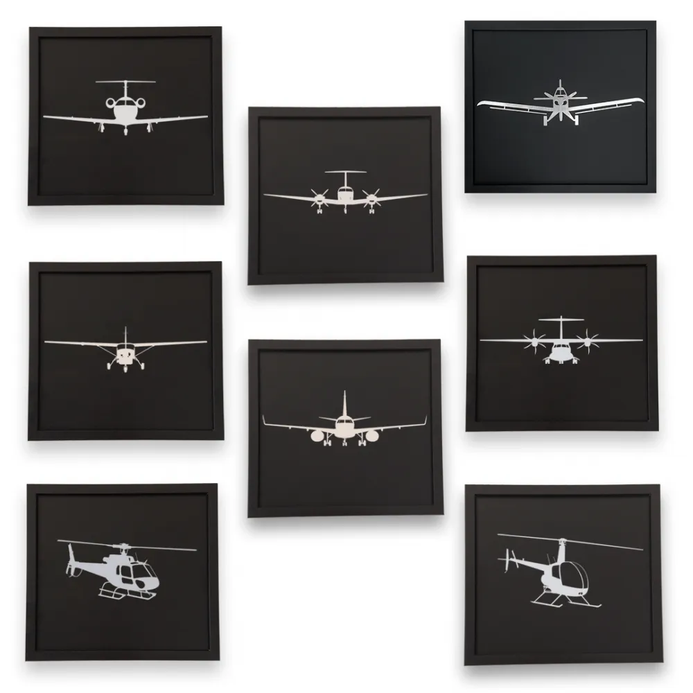 Combo 10 Quadros com personalização Imagem