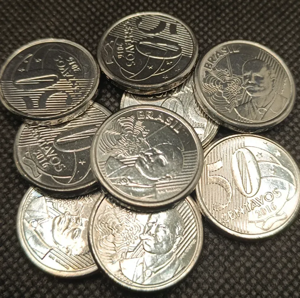 Moeda 50 Centavos 2016 ** Flor De Cunho