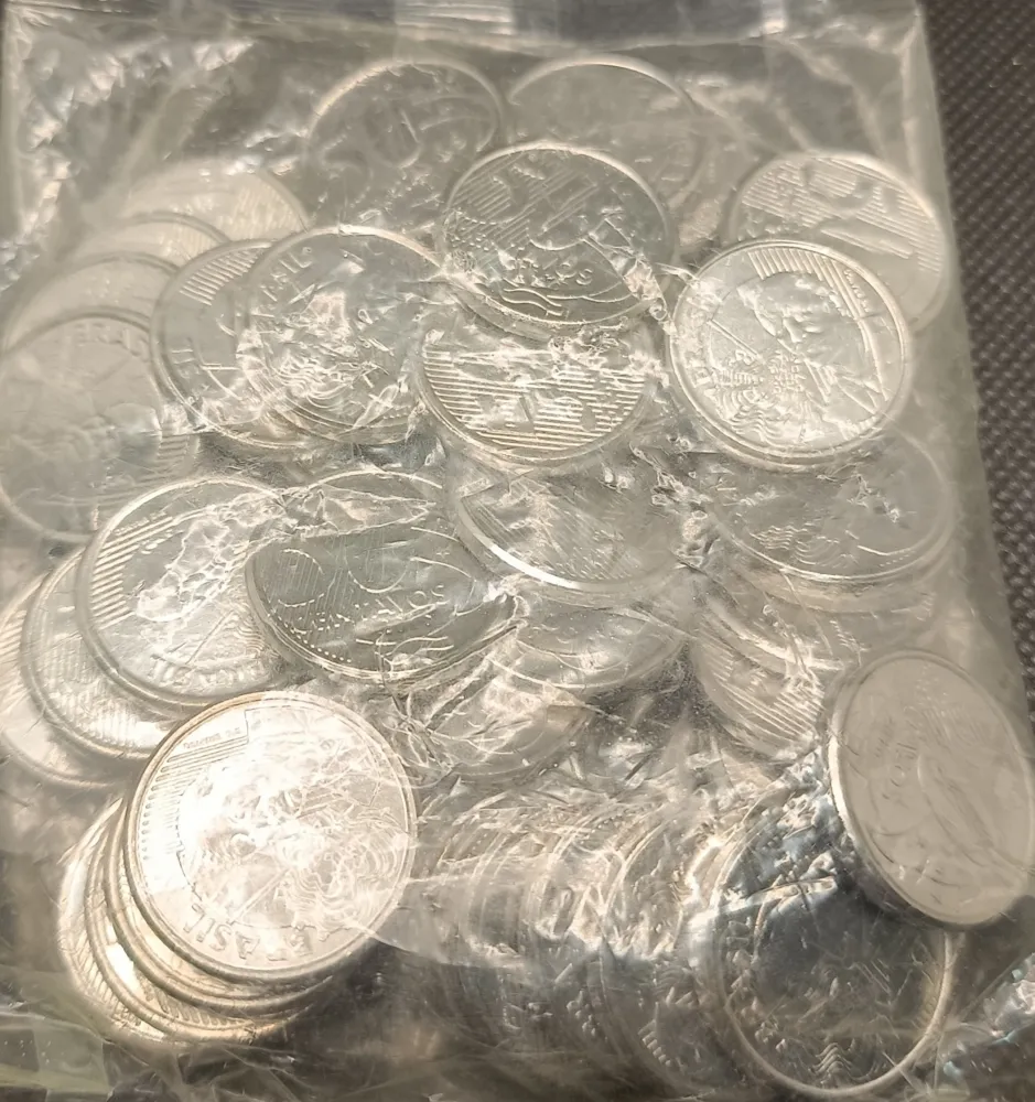 Sache Lacrado Moeda 50 Centavos 2016