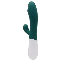 VIBRADOR SIME PONTO G E CLITÓRIS EM SILICONE  COM 30 VIBRAÇÕES CORES - SI.                                                                          LIBYSEXSHOP - Foto 2