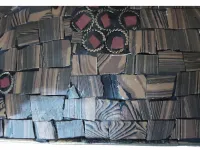 ESGOTADO! Bolsa Mosaico Metal Opaca Marrom. Pequenos defeitos Tamanho  M - Foto 3