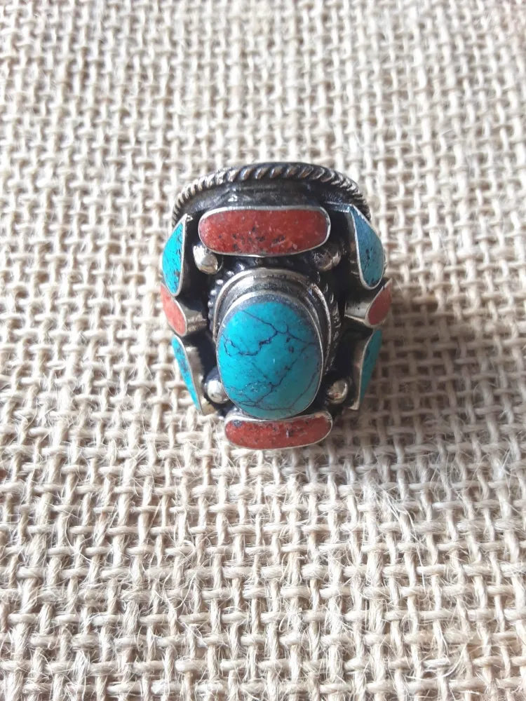 Anel Nepal (c) - Tamanho 25.  Saldo Imagem