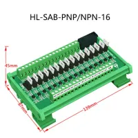 DRIVER INTERFACE 16 CANAIS 24VDC ENTRADA NPN OU PNP / SAIDA NPN - Foto 10