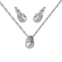 Conjunto de prata Elizabet  - 280064