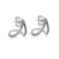 Brinco de prata alta Eva -  261700