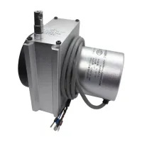 SENSOR DE DESLOCAMENTO LINEAR CABO 3000MM POTENCIÔMETRO FIO - Foto 3