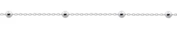 Pulseira de prata 950 com bolas - 240653