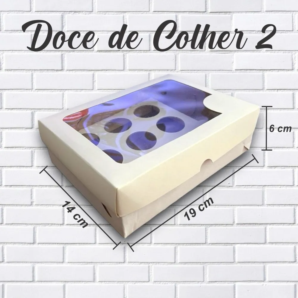 Caixa para Doce de Colher - Modelo 2