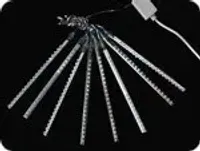 Kit Jogo de 8 Tubo Led 50 CM  chuva de meteoro snowfall efeito neve